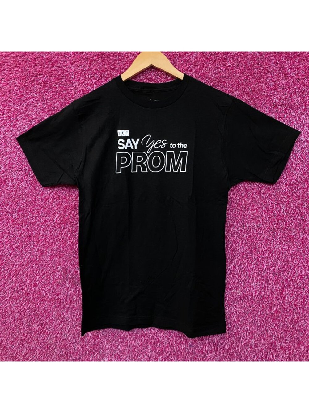 TLC "Say Yes to the Prom" Promotional Graphic T-Shirt Medium